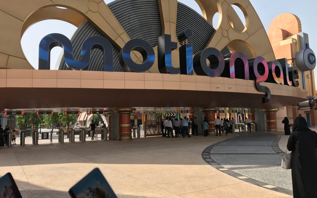 يوم عائلي جميل في Motion Gate Dubai!